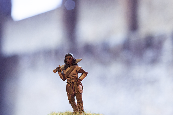 figurine heroes of aventuria guerrière