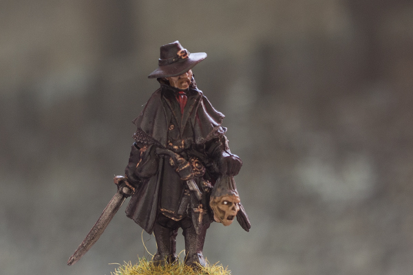 figurine chasseur de tete