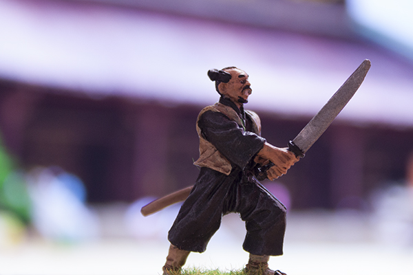 figurine initiate with katana ronin koryu buntai north star