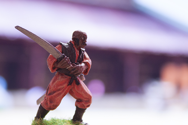 figurine senior student with katana ronin koryu buntai north star