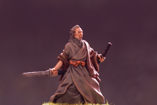 figurine initiate with katana ronin