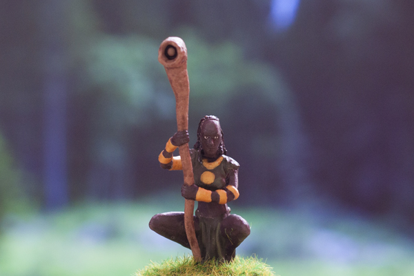 figurine guerrière