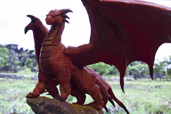 figurine dragon geant, miniature dragon