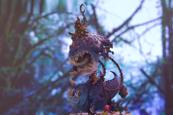 loonboss on mangler squigs warhammer