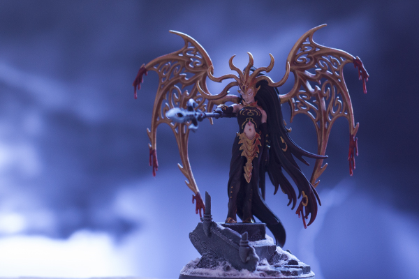 morathi, the high oracle of khaine, warhammer