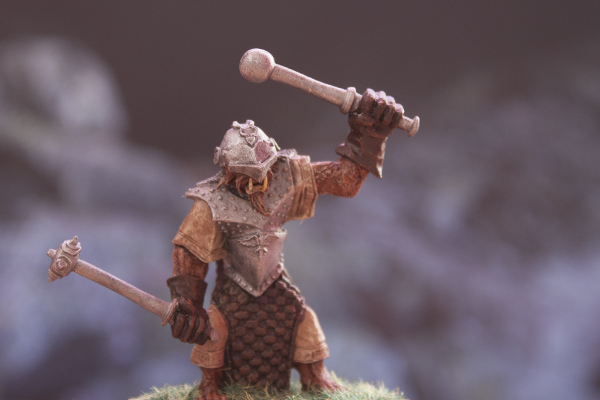 Armored Ogre with Maces