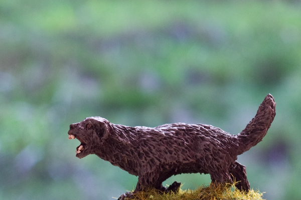 figurine chien pit bull