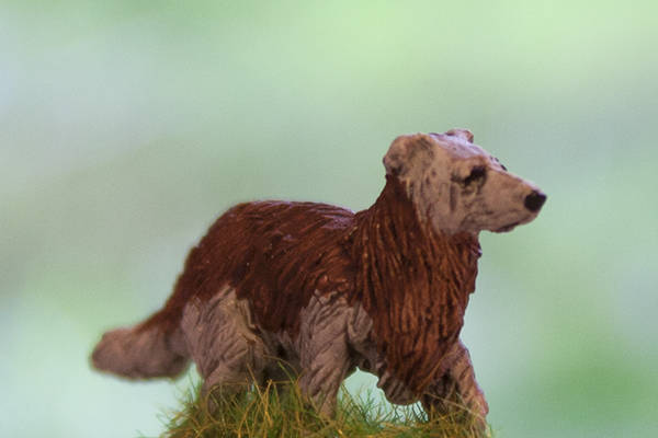 figurine chien collie
