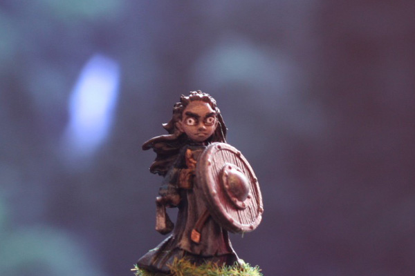 figurine villageois enfants