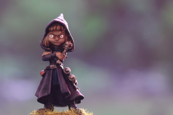 figurine villageois enfants