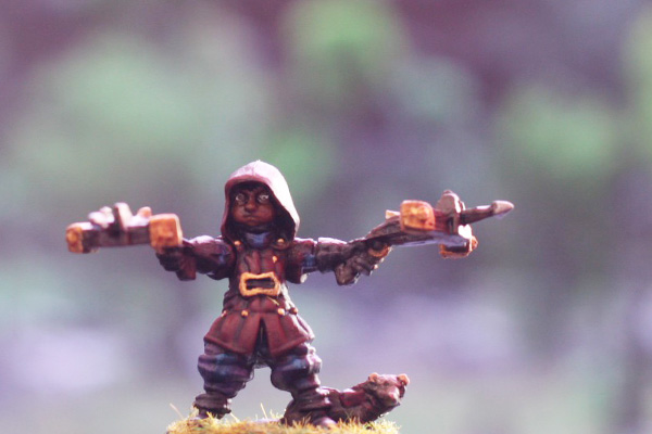 figurine villageois enfants