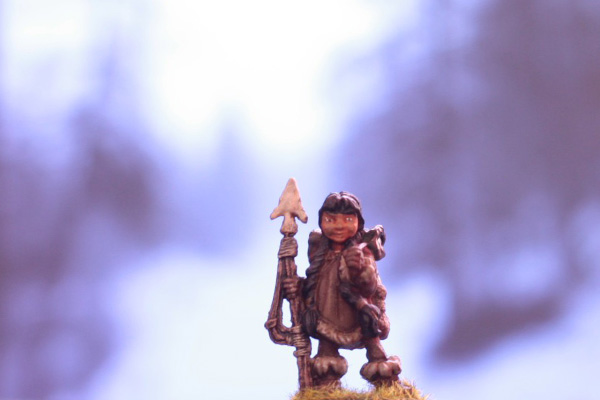  figurine fillette esquimau 