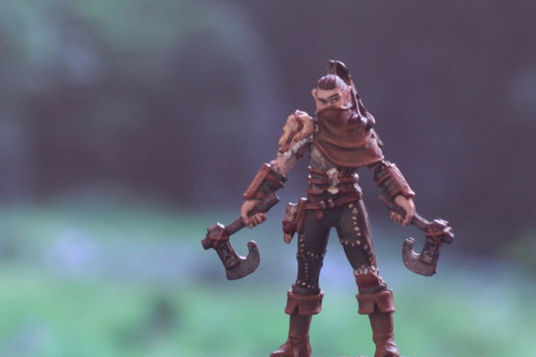 heroquest extention la lune de la terreur mercenaire assaillant