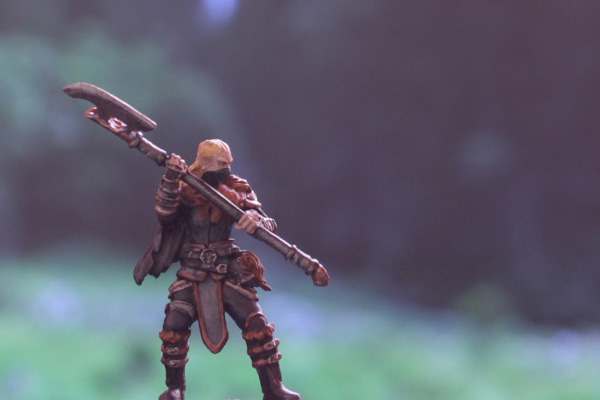 heroquest extention la lune de la terreur mercenaire fauchard