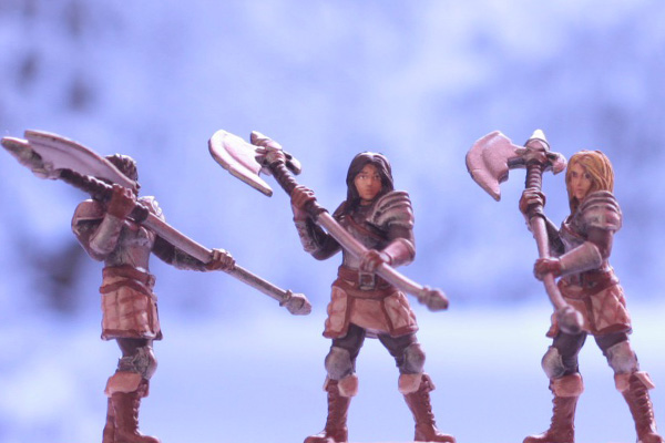 heroquest extention l'horreur des glaces le hallebardier